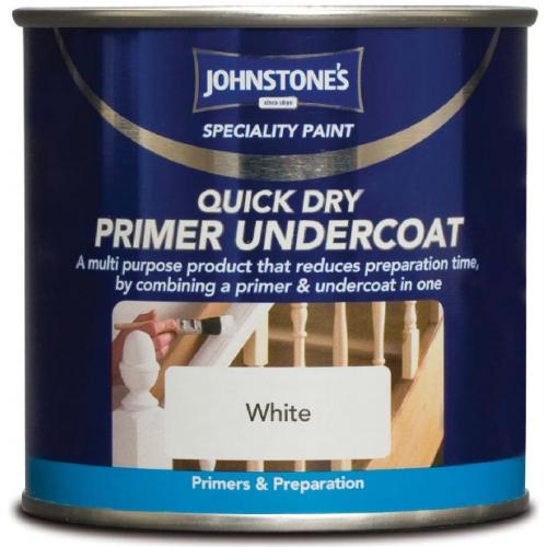 Quick Drying Primer Undercoat Interior and Exterior 250ml White
